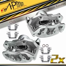 2x Brake Calipers w/ Bracket Front LH & RH for Acura SLX Honda Isuzu Rodeo 93-01