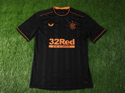 RANGERS 2020/2021 FOOTBALL SOCCER MEN SHIRT JERSEY THIRD CASTORE ORIGINAL SIZE L