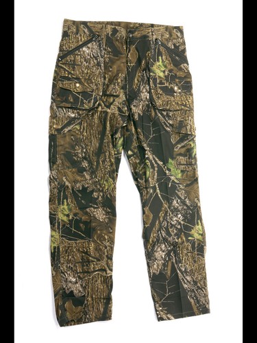 Pantalone pantaloni uomo pesca caccia sfoderato zip verde mimetico blu  bosco | eBay