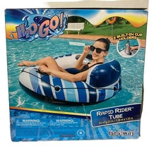 Best way H2OGO! Rapid Rider Multicolor  Tube 53X53” 2Built-in Cup Holders