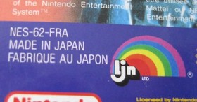 Terminator 2 judgement day authentique version originale nintendo nes fra