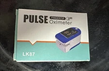 Finger Tip Pulse Oximeter Meter Blood Oxygen Saturation Heart Rate Monitor Spo2