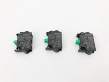 Lot of 3 New Siemens 3SU1400-1AA10-3BA0 Contact Blocks - No Box