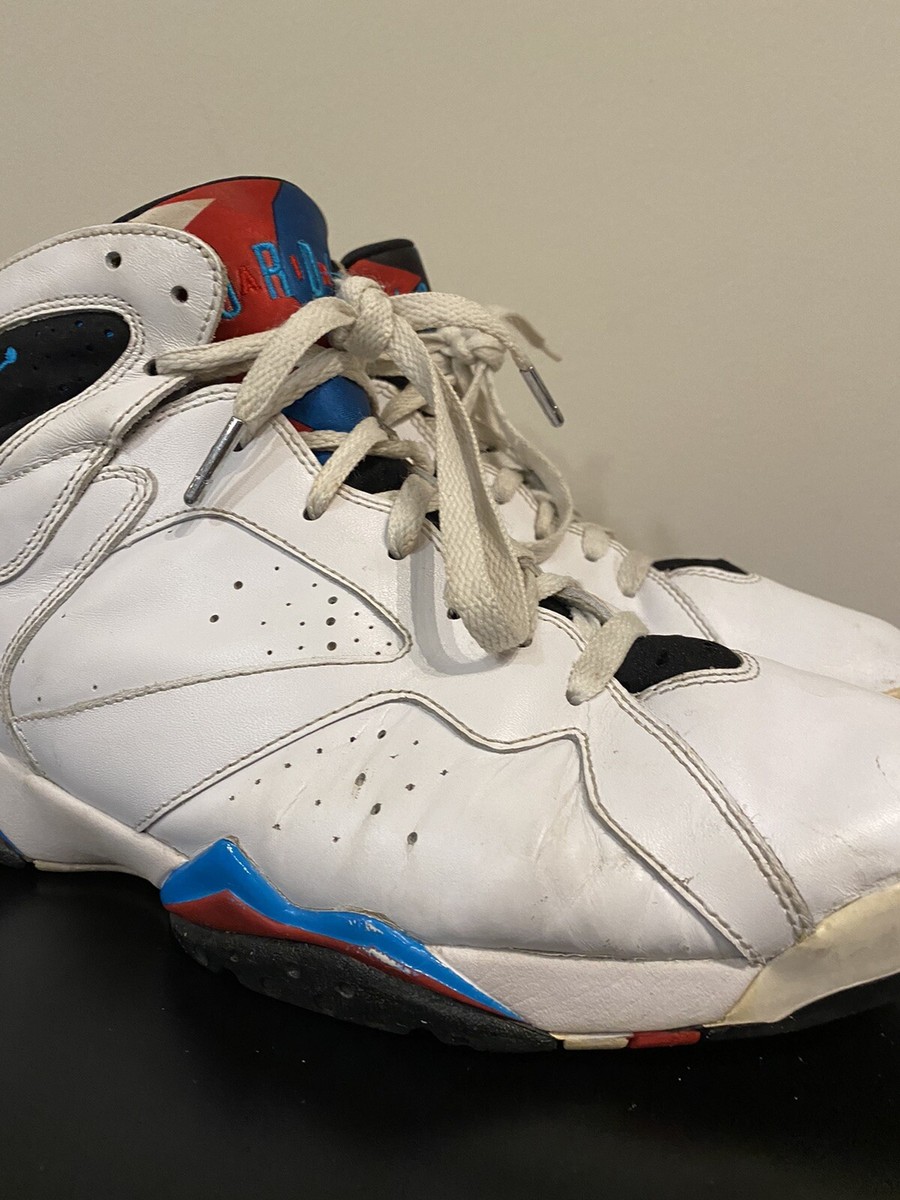 Air Jordan 7 VII Retro Orion Men's Sz 11 304775-105 White Blue