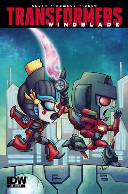 TRANSFORMERS WINDBLADE COMBINER WARS #6 10 COPY INCV