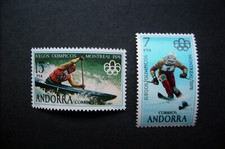 Andorra (sp) 1976 Olympiade Montreal postfrisch ***