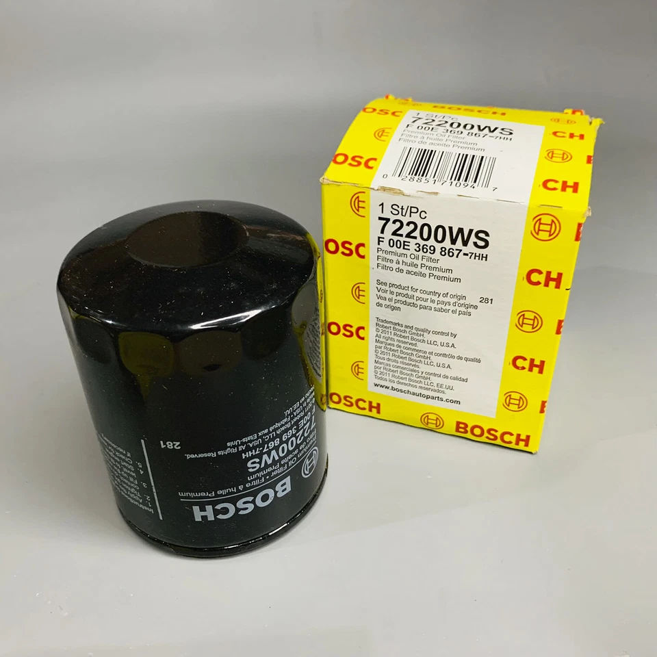 Filtro de aceite genuino bosch 1988-2005 Acura Legend NSX TL 72200WS Foto 4 de 4