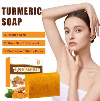 2Bar Kojic Acid Turmeric Soap Dark Spot Whitening Skin  Lightening Bleaching