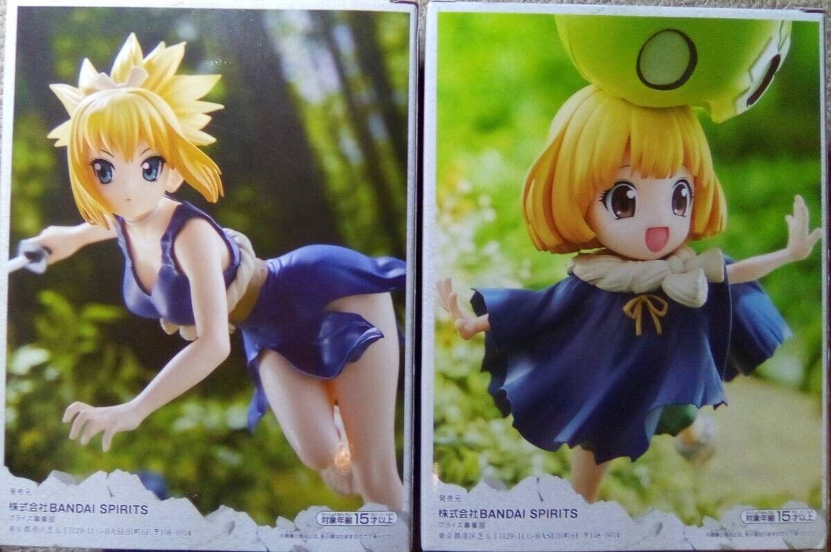 Dr.STONE Kohaku Suika Ishigami Senku Nanami Ryusui FIGURE Set of 4