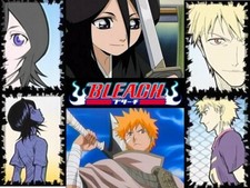 Anime kuchiki rukia kurosaki ichigo Stitched Gaming Mat Desk