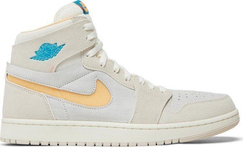 Size 11 - Air Jordan 1 Zoom Comfort 2 High Bleached Aqua  display picture 1