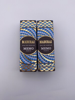 MEMO Paris Madurai Eau de Parfum EdP Fleurs Bohemes 2x 5 ml Nischenduft NEU OVP