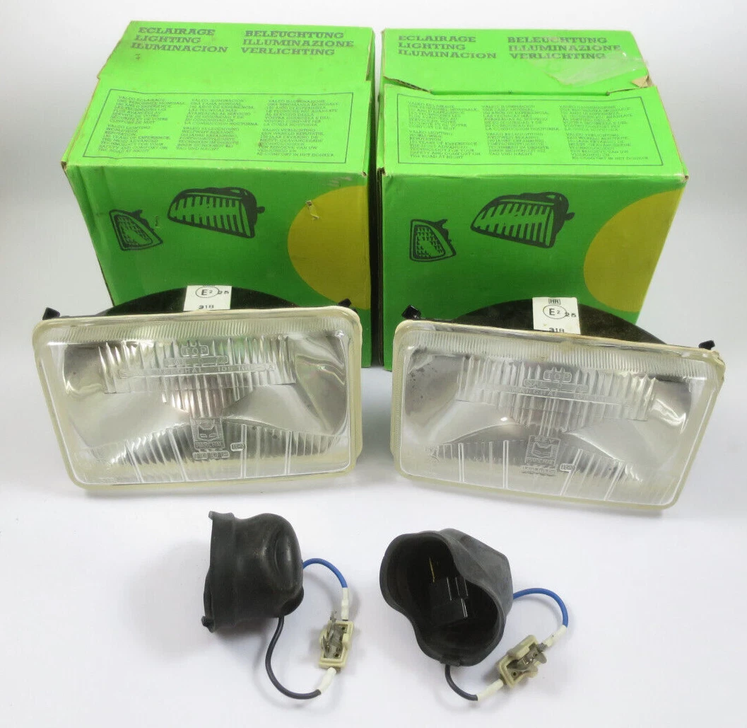 2x Marchal Valeo Scheinwerfer headlamp NOS 61270503 105166-1A | eBay
