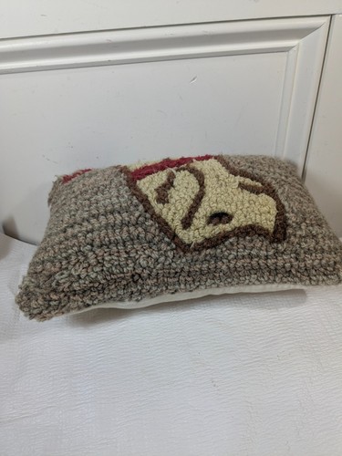 Chandler 4 Corners Laura Megroz Dog pillow Yellow Lab Golden retriever Wool - Picture 4 of 10