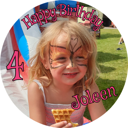 Tortenaufleger Fototorte Kuchenbild Geburtstag Feste selber personalisieren - Bild 3 von 5