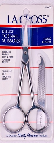 (3) TIJERAS DE UÑA DE PIE LA CROSS DE LUJO 72876 Sally Hansen - VENDIDAS COMO ESTÁN PLS LEER - Imagen 5 de 9