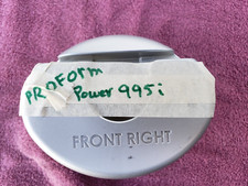 Amortiguadores de plataforma de cinta de correr modelo Proform Power 995i parte delantera derecha.