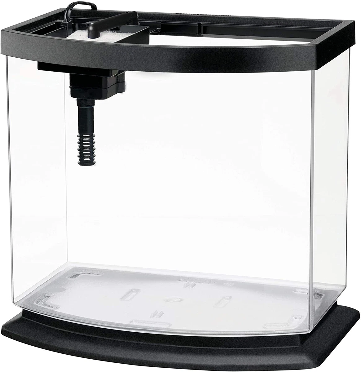 RR-YRN Kit De Mini Aquarium (avec Lumières, Pompe À Eau Et Filtre