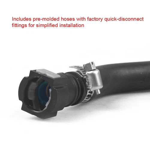 Red Aluminium PCV Baffled Oil Catch Can Tank Fit For 2016+ Chevrolet Camaro SS^ - Picture 6 of 9