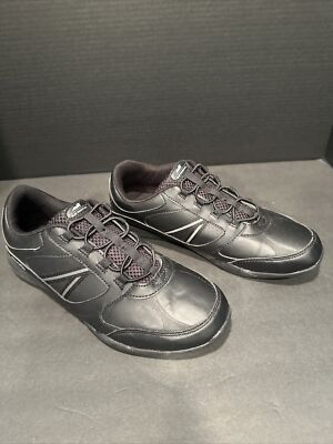 Avia Womens Size 10 W Shoes Black Athletic Running Sneakers Slip On Wide 