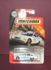 1/64 Scale 1992 Chevy Caprice 9C1 Diecast NYPD Police Car - Matchbox GKK18