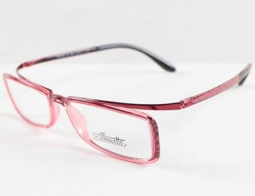 New SUCCESS XPL Crystal RUBY Eyeglasses with Pink Temples 53  display picture 2