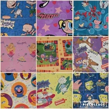 VTG American Greetings 'NICKELODEON' Gift Wrapping Sheets Sealed **YOU CHOOSE**