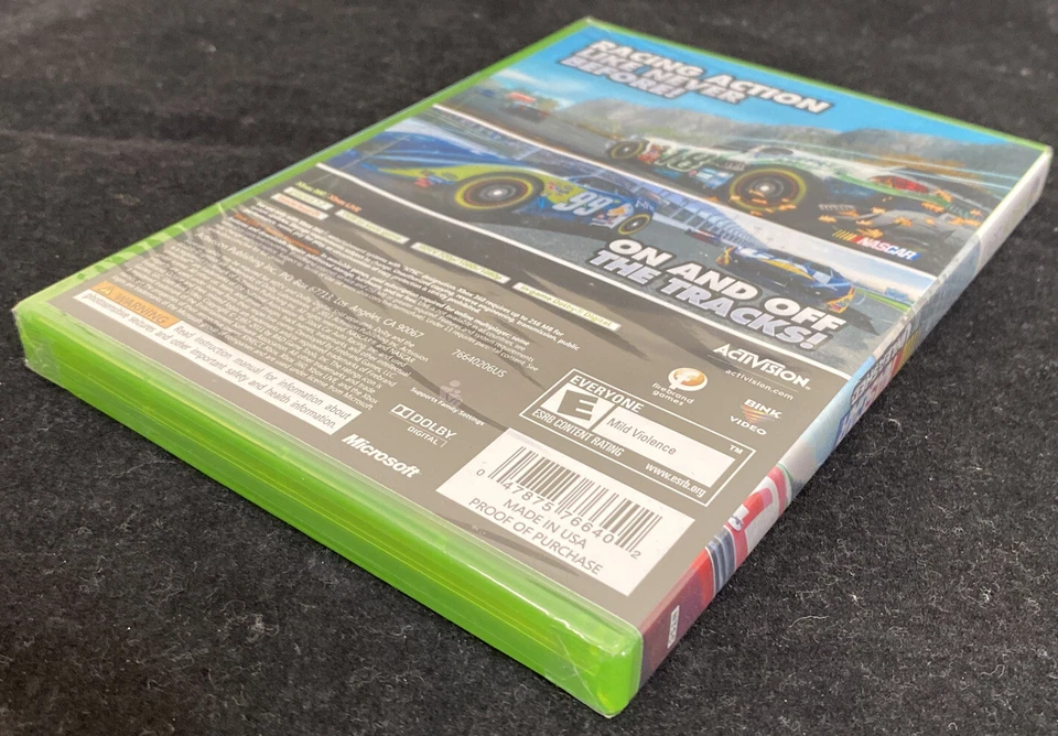 SEALED NASCAR Unleashed (Microsoft Xbox 360, 2011) - Image 2 of 2