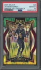 2024 Panini Select Green Yellow Shock #26 Jayden Daniels RC Gem Mint PSA 10