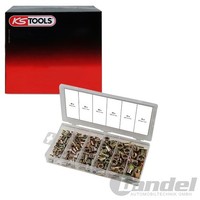 Ks Tools Nietmuttern Sortiment Einnietmuttern 150-Tlg. Blindnietmuttern M3-M10