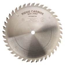 Rigid Carbide TS2000 Flat Top Box Joint Blade 10" x 5/8" Bore x 40T STR Full Ker