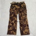 686 Infinity Cargo Snowboard/Ski Pants Mens Medium Waterproof/Breathable Camo