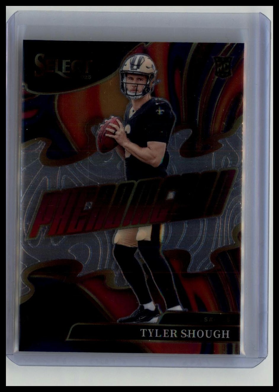 2025 Panini Select #20 Tyler Shough Phenomenon (RC)