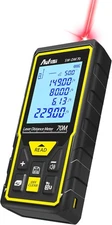 Laser Measure, Aufisi 229FT/100M Multifunctional Measuring 70m, Yellow 