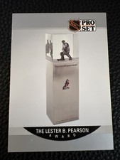 1990-91 Pro Set Hockey #386 The Lester B. Pearson Award - Mark Messier