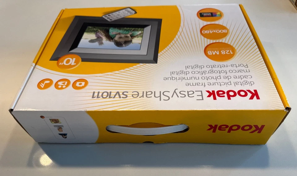 Kodak EasyShare SV1011 Digital Picture Frame - New, Open Box - Image 4 of 4