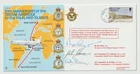 12/5/1995 Falkland Islands Flown Cover - Tristar Airbridge to Falklands - SIGNED