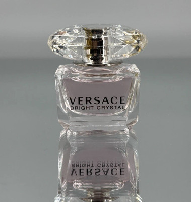Versace Bright Crystal Eau de Toilette for Women 0.17 oz / 5 ml Perfume Gift