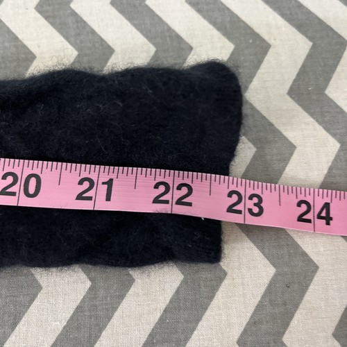 Pure Collection Cashmere Long Sleeve Size 12 Black With Sequins - Picture 10 of 10