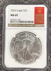 2026 American Silver Eagle 1oz  NGC MS69