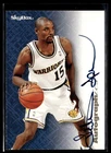 1996-97 Skybox Autographics Latrell Sprewell Auto Golden State Warriors $180