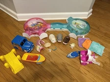 Zhu Zhu Pet Lot with Tunnels, Pets, and Additional Accessories
