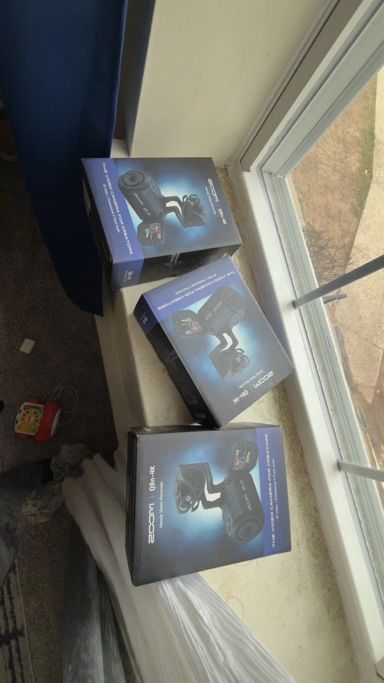 Câmera de vídeo digital Zoom Q8n-4K 4K UHD 4 faixas áudio útil - Imagem 3 de 4