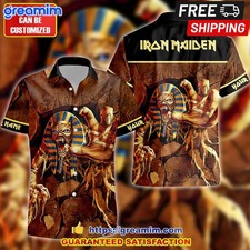 Personalized Iron Maiden Powerslave Hawaiian Shir
