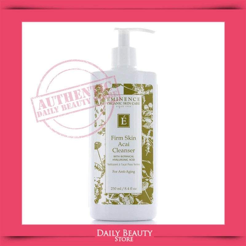 Eminence Firm Skin Acai Facial Cleanser 8.4oz 250ml NEW FAST SHIP