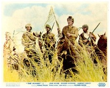 The Alamo Original Lobby Card John Wayne Davy Crockett Classic 1960 Western