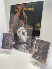 Billy Owens Warriors Beckett Magazine + 2 Card Fan Gift Display Bundle