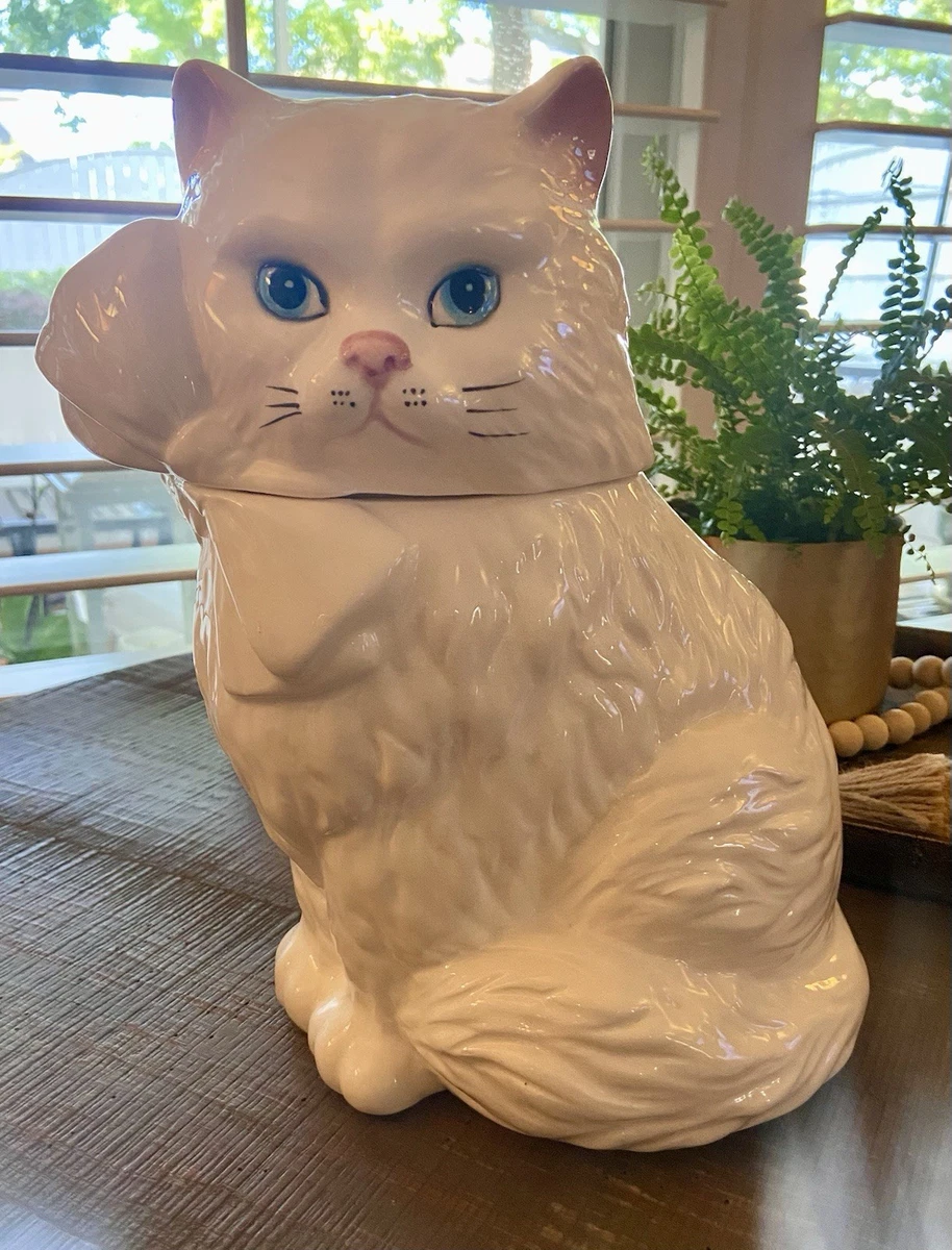 Vintage Blue Cookie Jar for sale | eBay