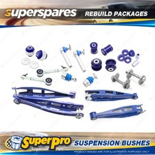 Front + Rear SuperPro Suspenison Bush Kit for Subaru Crosstrek GU 2023-On