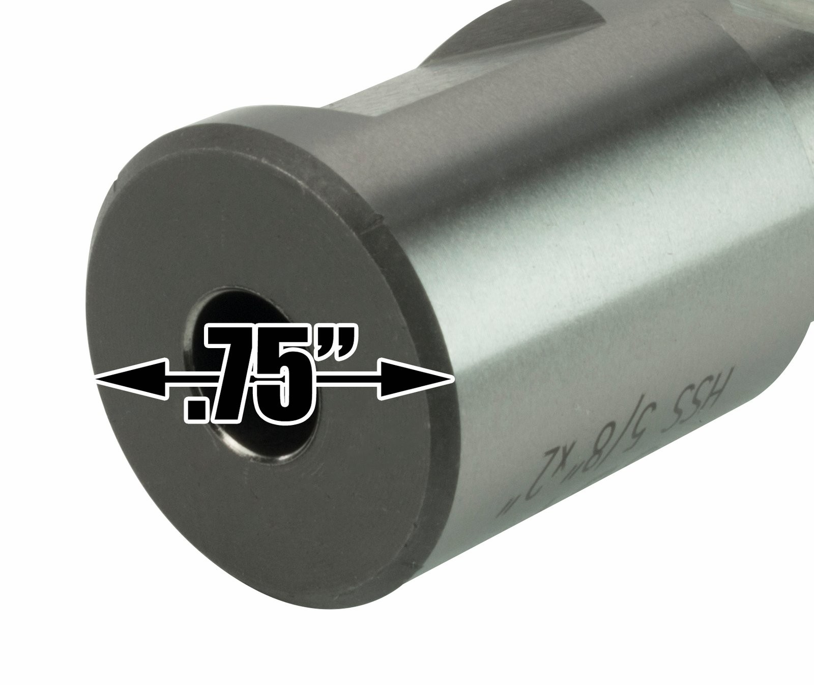 Steel Dragon Tools&reg; 5/8" x 2" HSS Annular Cutter with 3/4" Weldon Shank